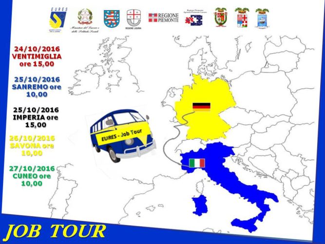 EURES Job Tour Italia Germania”: vivere e lavorare all’estero