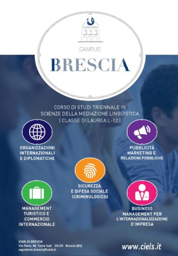 Offerta Didattica Scuola Superiore Universitaria per Mediatori Linguistici di Brescia-CIELS