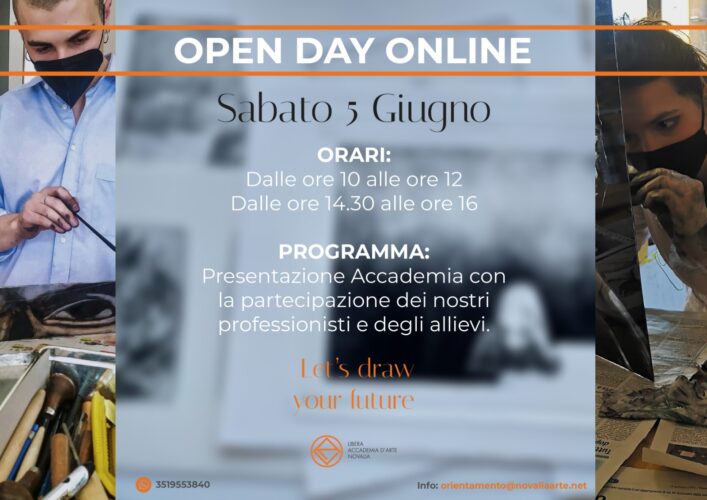 OPEN DAY ACCADEMIA ARTE NOVALIA ALBA-5 GIUGNO
